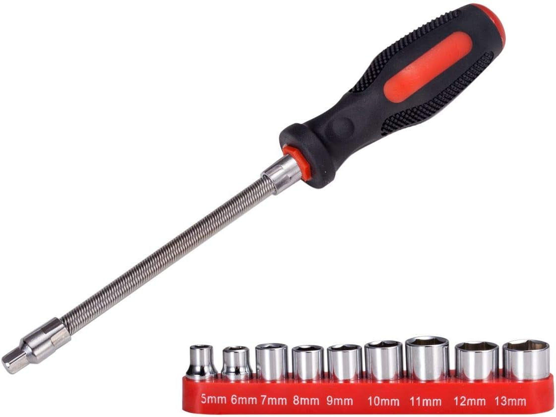 Belt Changing Tool and Clutch Cover Remove Tool Set for Polaris RZR S 900/ XP/RZR XP4 1000,Silver